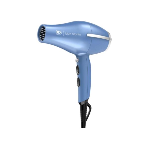 Secador de Cabello GAMA Tempo Compact 3D Blue Titanium