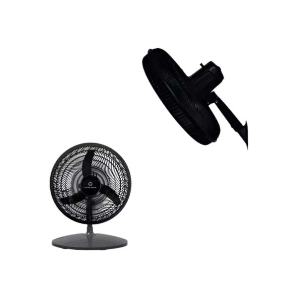 Ventilador de pie 18" WhitenBlack 3 en 1