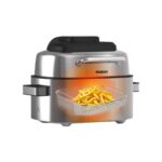 Freidora De Aire Peabody Inox 6 Lts