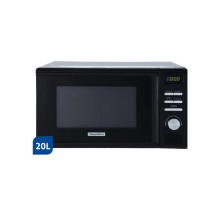 Microondas Tramontina Glass Cook 20 Lts Mecánico