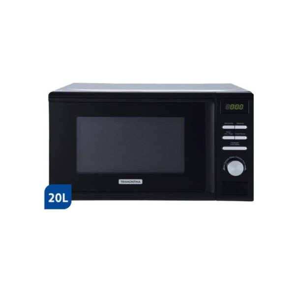 Microondas Tramontina Glass Cook 20 Lts Mecánico