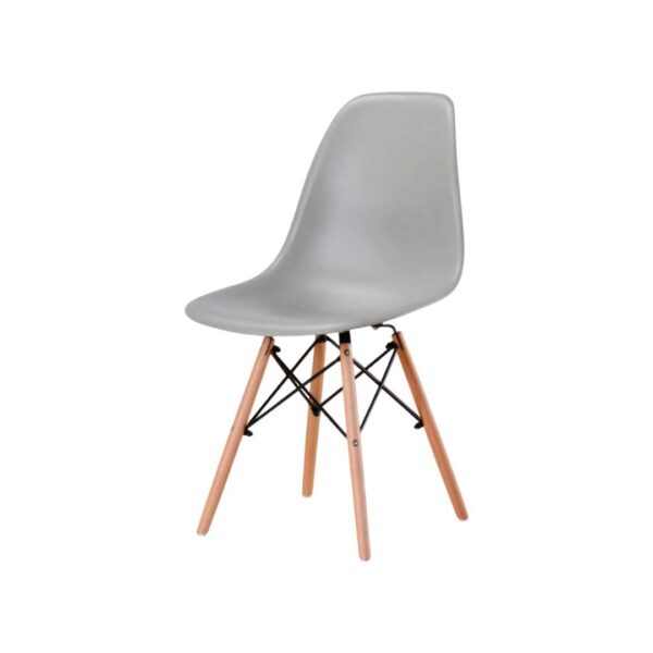 Silla color gris
