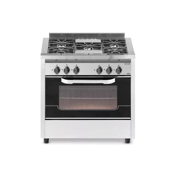 Cocina Usman Compact 800 5H PTA/Vid Rej Aluminio 4500