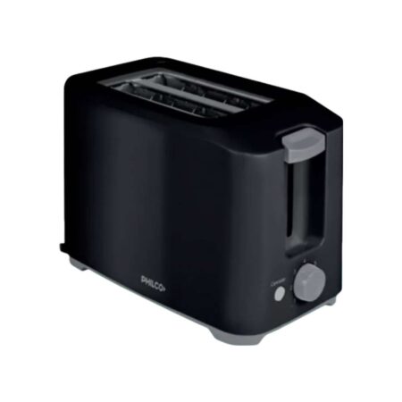 Tostadora Philco, color negra.