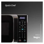 Microondas BGH 20 litros digital negro 700W
