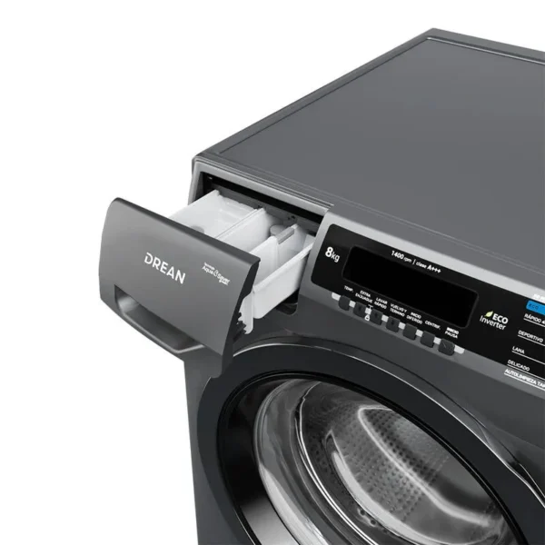 Lavarropas Drean Next 8.14 ECO Inverter 8 kg 1400 RPM