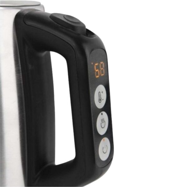 Jarra Eléctrica Midea 1.7 Lts Inox Control Digital