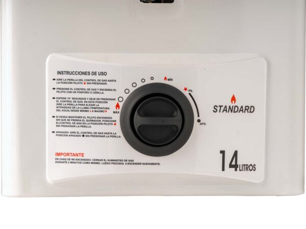 Calefon Ecotermo 14 Lts Standard GN