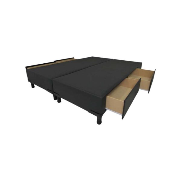Box 1.40 x 1.90 - Con cajones, ecocuero