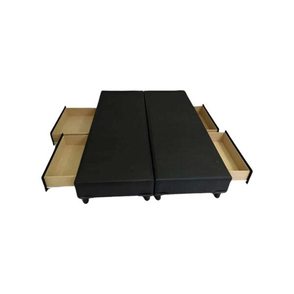 Box 1.40 x 1.90 - Con cajones, ecocuero
