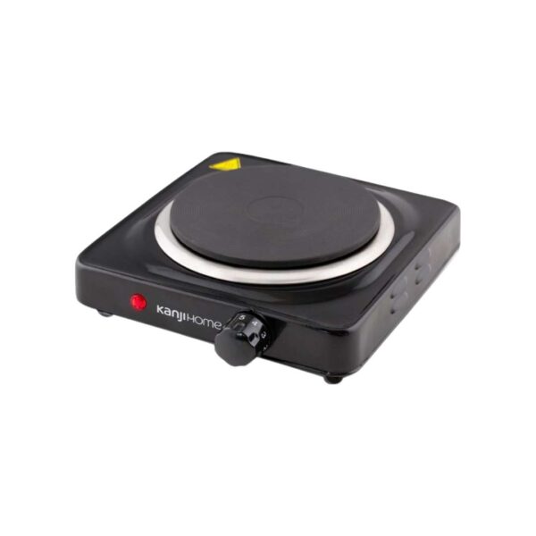 Anafe de Mesa KanjiHome – 1 Hornalla 1000 W (Negro)