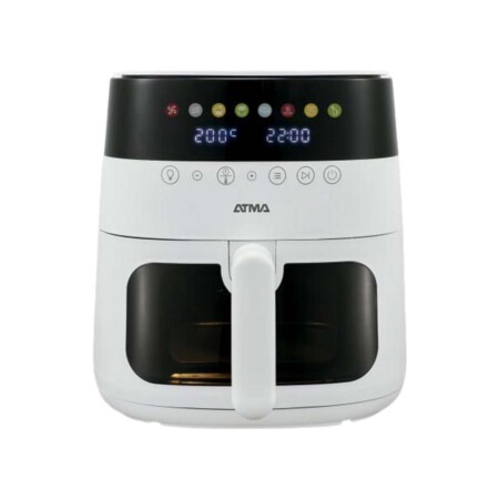 Freidora de aire Atma blanca digital 6 litros 1750W