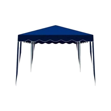 Gazebo Laury de poliéster 3 x 3 m, azul