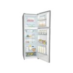Heladera Enova No-Frost 370 L — Freezer superior, color gris