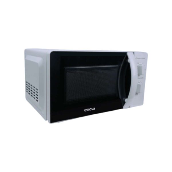 Microondas Enova ME2010 – 20 L, Blanco (Panel mecánico, 1100 W)