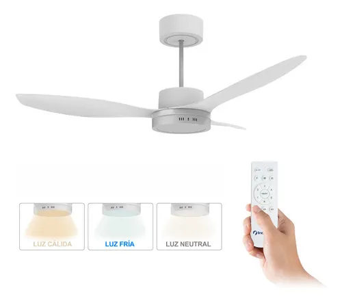 Ventilador de Techo 47" Indelplas c/Plafon