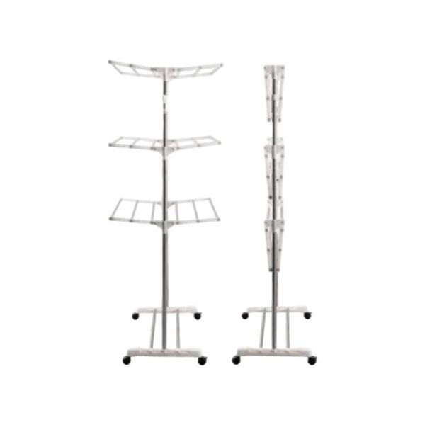 Tender vertical plegable