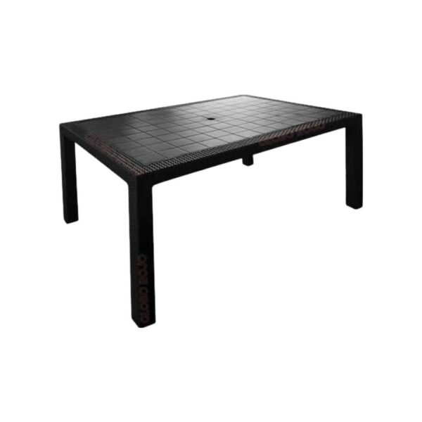 Mesa Indonesia con Tapa Plástica 1.50x90 cm