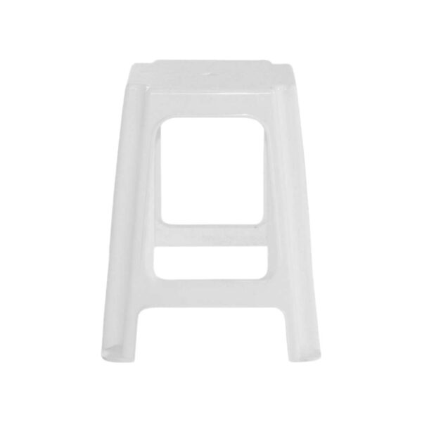 Banqueta Garden Life acero blanco