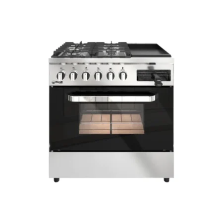 Cocina Valigas de 4 hornallas con plancha, con rejilla/encendido automático