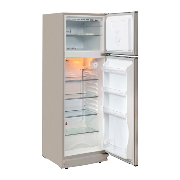 Heladera Briket Silver 290 litros con puerta de vidrio