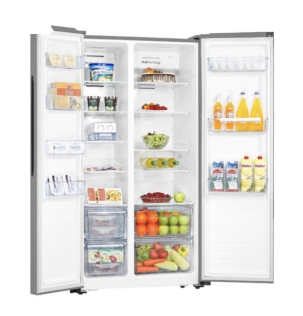 Heladera Philco SBS 555 lts inox