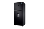 Heladera Samsung negra 396 litros con dispenser, No Frost e Inverter