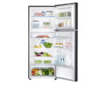 Heladera Samsung negra 396 litros con dispenser, No Frost e Inverter