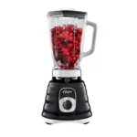 Licuadora Oster negra 700W jarra de vidrio 1.25L