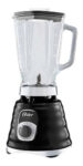 Licuadora Oster negra 700W jarra de vidrio 1.25L