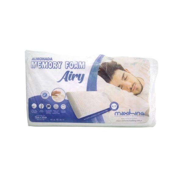Almohada Maxiking Visco Airy 70 cm