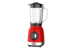 Licuadora Peabody roja 800W jarra de vidrio 1.75L