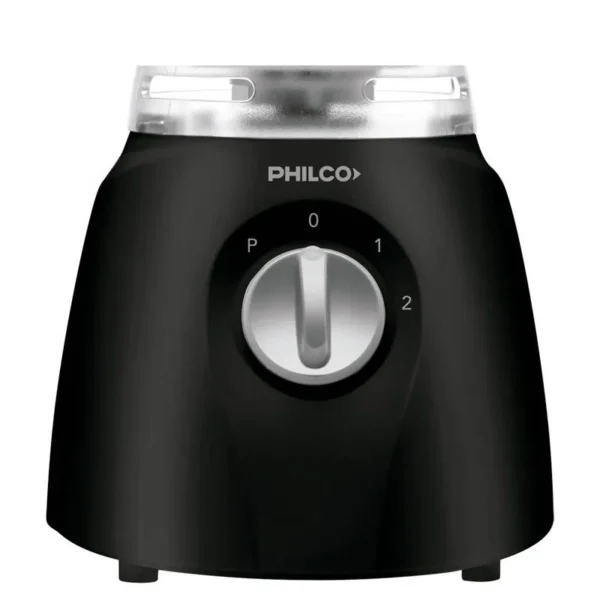 Licuadora Philco negra 450W jarra plástica 1.25L
