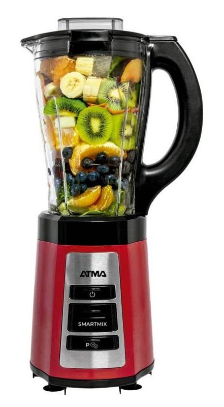 Licuadora Atma roja 550W jarra plástica 1.75L
