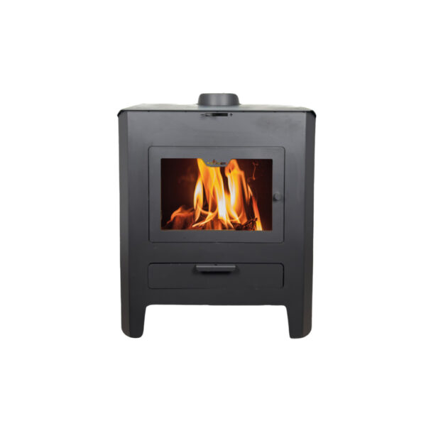 Estufa a Leña Tromen Pehuen Esquinera – 14000 Kcal/h