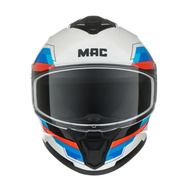 Casco Mac Starter Blanco Azul
