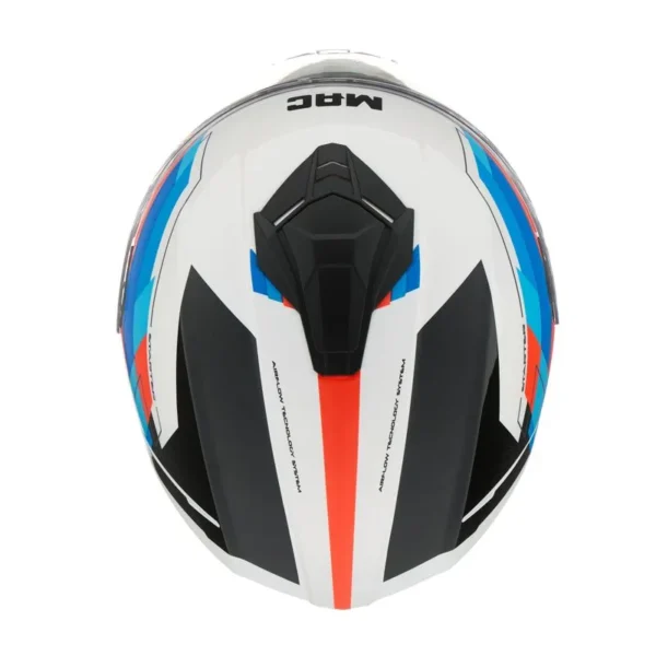 Casco Mac Starter Blanco Azul