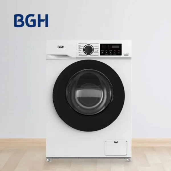 Lavarropa BGH 6 Kg 1000RPM Blanco Inverter