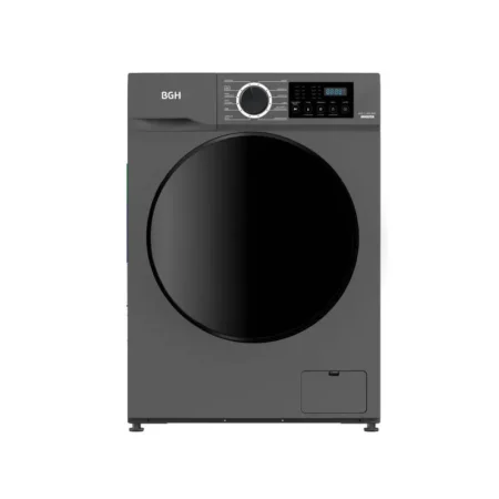 Lavarropa BGH 8 Kg 1400RPM Gris Inverter