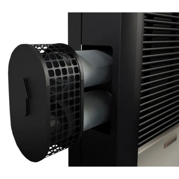 Calefactor 6000 TB Coppens MG Der Peltre II Acero