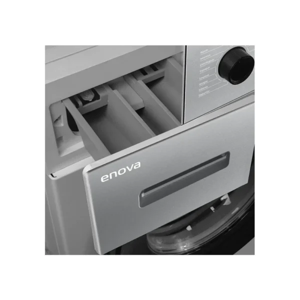 Lavarropa Enova 8 Kg 1200RPM Gris Inverter