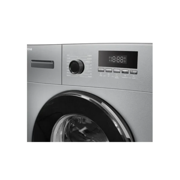 Lavarropa Enova 8 Kg 1200RPM Gris Inverter