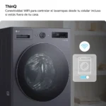 Lavarropa LG 17 Kg 1000RPM Grafito ThinQ WiFi