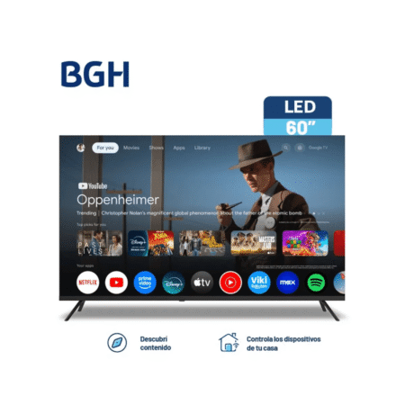 TV 60" BGH Google Smart TV 4K