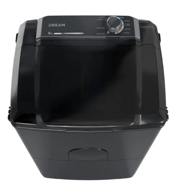 Lavarropa Drean 8 Kg Gris Semiautomático