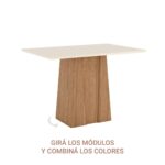 Mesa Orus 1.20x0.80 Nature/Off White