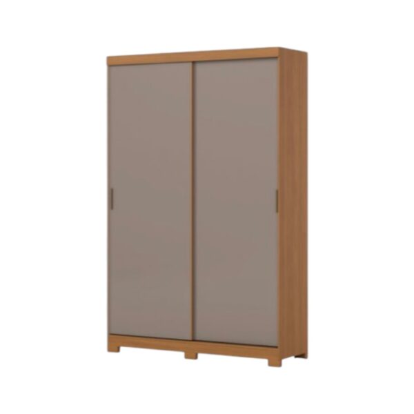 Placard Lucca 2 Puertas Corredizas Cinamomo / Off White Avela