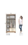 Placard Acai 3 Puertas Cinamomo / Off White